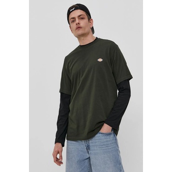 Dickies Тениска Dickies мъжка в зелено с изчистен дизайн (DK0A4XDBOGX)