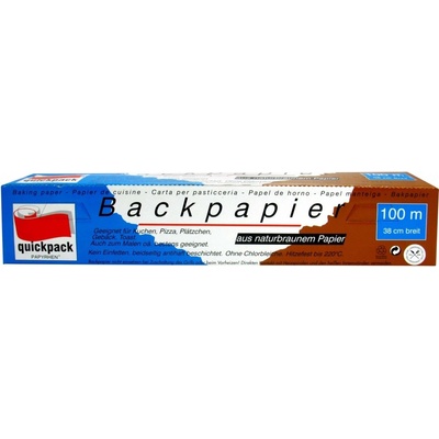 Papír na pečení Quickpack, šířka 38 cm, délka 100 m