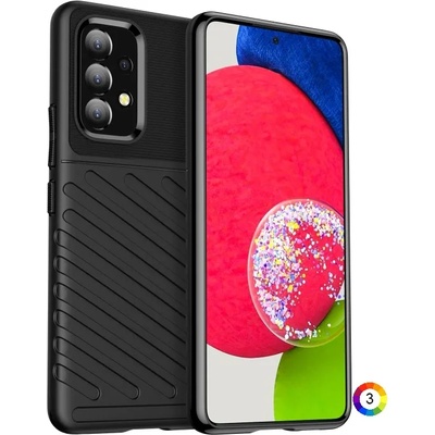 Samsung Galaxy A53 5G Удароустойчив Twill Texture Калъф и Протектор
