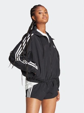 adidas Essentials 3-Stripes Woven Windbreaker HT3399 černá