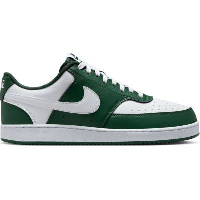 Nike Мъжки маратонки Nike Court Vision Low Trainers Mens - White/Green