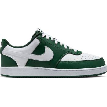 Nike Мъжки маратонки Nike Court Vision Low Trainers Mens - White/Green
