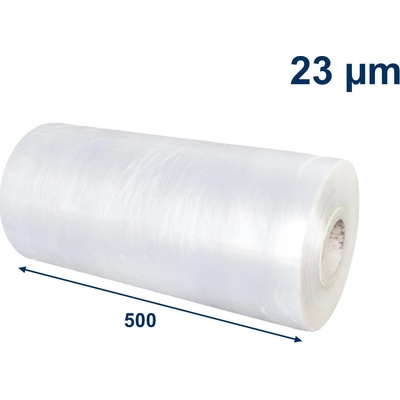 Stretch fólia strojná 500mm/23µm/prieťažnosť 300%
