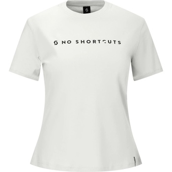 Scott Дамска тениска Scott Women's Tee No Shortcuts S/S T-shirt - White (916-6373-0313)