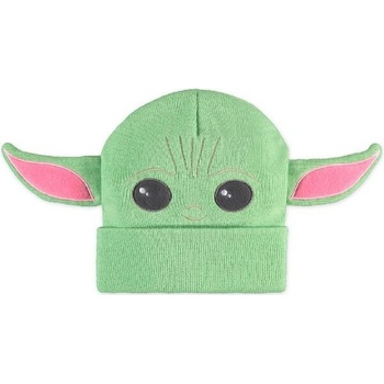 Difuzed Bioworld Europe zimní čepice The Mandalorian Grogu Sherpa