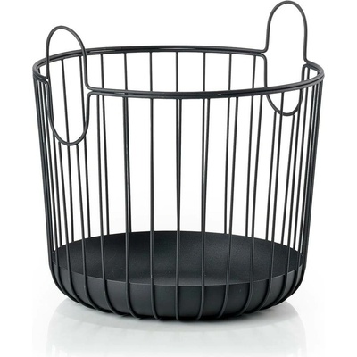 Zone Denmark Úložný kovový koš Inu Black 30 x 30.5 cm 10554