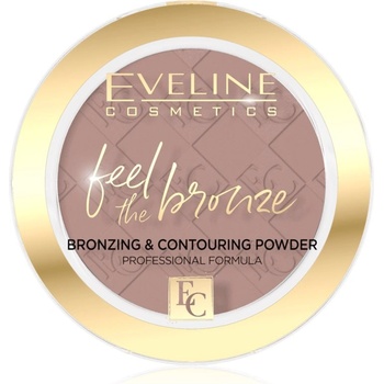 Eveline Cosmetics Feel The Bronze бронзираща и контурираща пудра цвят 01 Milky Way 4 гр