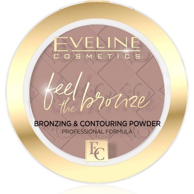 Eveline Cosmetics Feel The Bronze бронзираща и контурираща пудра цвят 01 Milky Way 4 гр