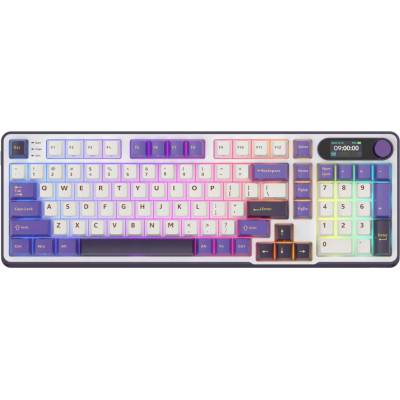 Royal Kludge RK-S98 Blackberry Mousse Gaming Keyboard Chartreuse switch