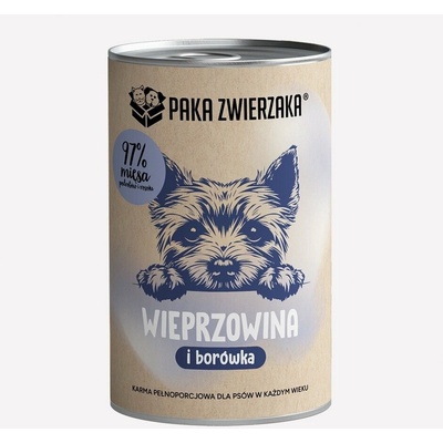 Paka Zwierzaka Pork with blueberries Mono 400 g