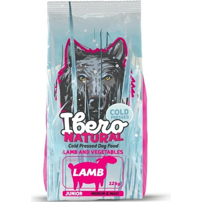 Ibero Natural Cold Pressed Junior Dog Medium & Large Lamb 2 kg