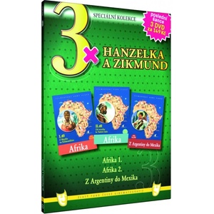 Multiland Hanzelka a Zikmund (Z Argentiny do Mexika, Afrika 1, 2) - 3DVD (050039)