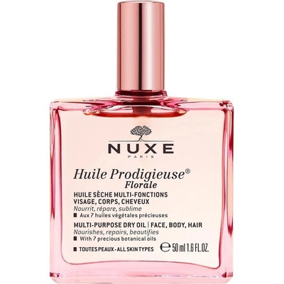 Nuxe Huile Prodigieuse Florale multifunkční zkrášlující suchý olej na obličej tělo a vlasy 50 ml