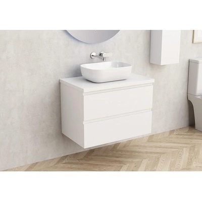 Inter Ceramic Конзолен PVC шкаф за баня BG 6038-75W + 7546-30, Inter Ceramic, 45х50х59см (BG 6038-75W + 7546-30)