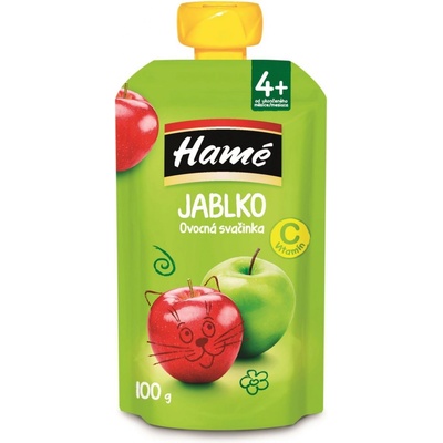 Hamé kapsička Jablko ovocná svačinka 100 g – Sleviste.cz