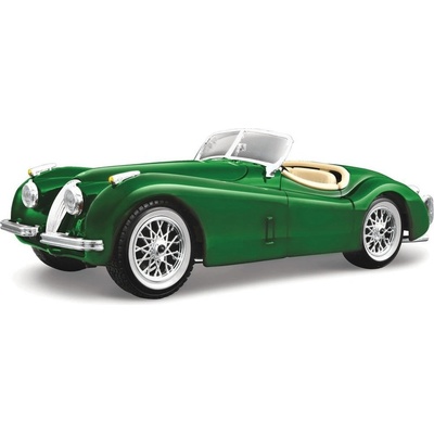 Bburago BoburugoJaguar XK 120 Roadster 1951 Zelená 1:24