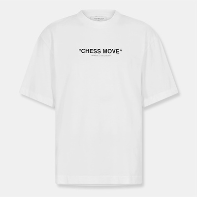 OFF WHITE Тениска OFF WHITE Men's - T-Shirt - White/Black