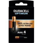 Duracell Батерии алкални Duracell Optimum, AAA, LR03, 1.5V, 4бр (DUR-BA-LR03-OPTIMUM)