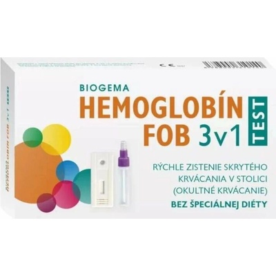 Biogema Hemoglobin test na okultní krvácení 1 ks