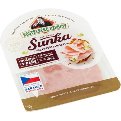 Kostelecké Uzeniny Kostelecká šunka najvyššej akosti 100 g