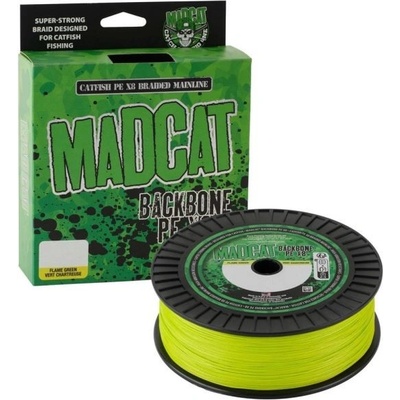 MADCAT Sumcová Šňůra Backbone PE X8 300 m 0,60 mm 84,1 kg žlutá