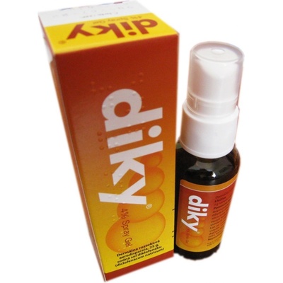 Diky 4% Spray Gel aer.deo.1 x 30 ml/25 g