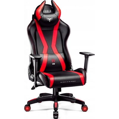 Diablo Chairs X-Horn 2.0 čierno-červená