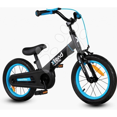 Kolo a odrážedlo 2v1 Xtend Bike Blue smarTrike rozšiřitelný rám z hořčíku s výškově nastavitelným sedadlem a řídítky s přední brzdou od 3 do 7 let – Zbozi.Blesk.cz