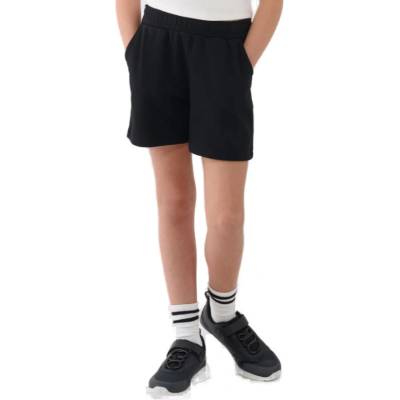 4F junior shorts CAS F470-20S-deep black černá