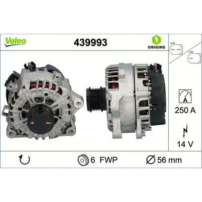 Alternátor VALEO 439993