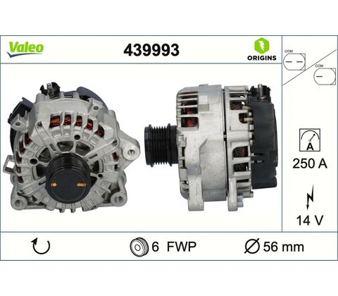 Alternátor VALEO 439993