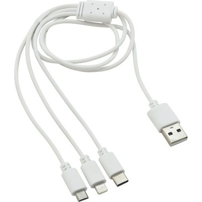 Nabíjecí USB kabel 3in1 (micro USB, iPhone, USB C) – Zboží Mobilmania