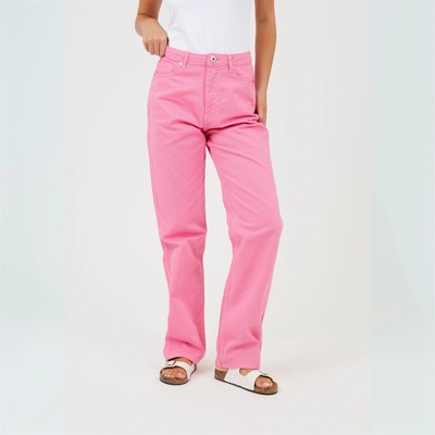Brave Soul Дънки Brave Soul Women's Para Straight Leg Jeans - Fuchsia