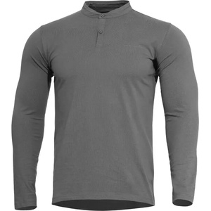 PENTAGON Romeo Henley 2.0 Тениска с дълъг ръкав, сива (K09016-2.0-08WG)