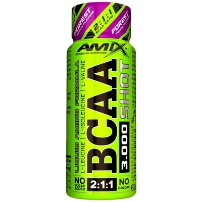 Amix Nutrition BCAA 3000 Shot [60 мл] Горски плодове