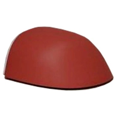 Walteco Dverová zarážka 47x23x39mm, drevo, samolepiaca, červená , 5168