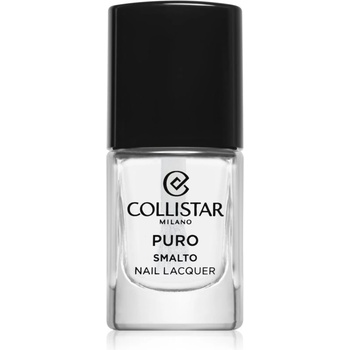 Collistar Puro Long-Lasting Nail Lacquer дълготраен лак за нокти цвят 301 Cristallo Puro 10ml