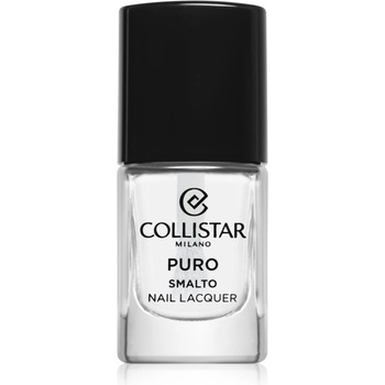 Image 1 of Collistar Puro Long-Lasting Nail Lacquer дълготраен лак за нокти цвят 301 Cristallo Puro 10ml