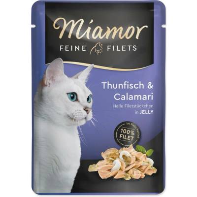 Miamor Feine filets tuňák a kalamáry jelly 12 x 100 g