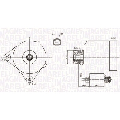 Generátor MAGNETI MARELLI 063731762010