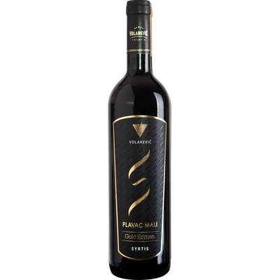 Volarevic Plavac Mali Syrtis Gold Edition 2021 Červené 15,5% 0,75 l (holá láhev)