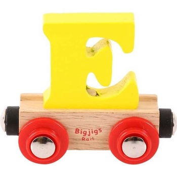 Bigjigs vagónik Písmeno E