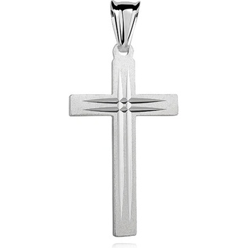 Olivie Strieborný prívesok Kríž 4163
