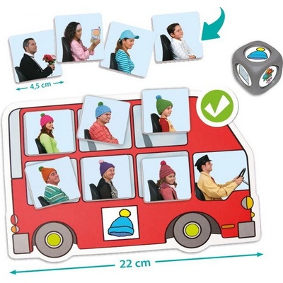 Akros Autobus hra na priraďovanie