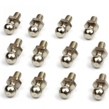 HPI RACING Ябълки за кормилни накрайници носачи HPI Racing Blackzon Smyter Ball Stud 4.8x12mm (12pcs) HPI540143 (HPI540143)