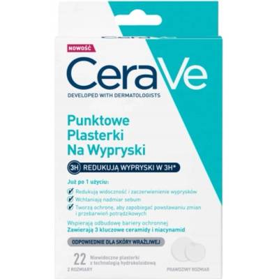 CeraVe bodové plátky na vyrážky 22 ks