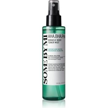 Some By Mi AHA∙BHA∙PHA 30 Days Miracle Body Toner Mist мъгла за тяло подходящ за чувствителна и проблемна кожа 140ml
