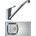 Alveus SETA259 - Кухненска мивка BASIC+смесител за мивка RIVIERA 14, 8cm сатен/хром (AV0144)