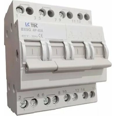 LC TEC Přepínač sítí 1-0-2 BX9G 40A 4P 108109