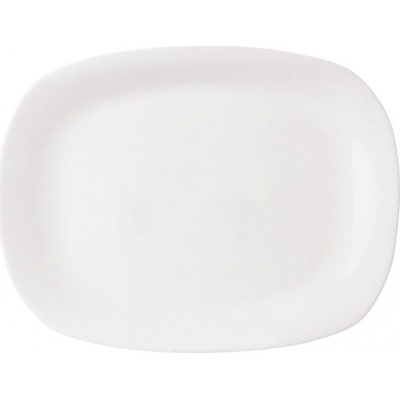 Orion Obdelníkový talíř z opálového skla PARMA 22x16 cm